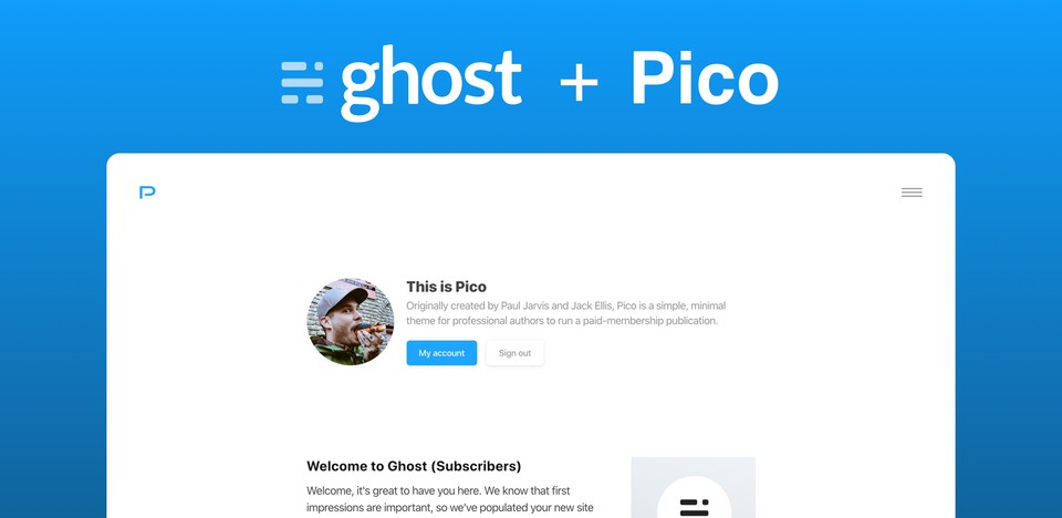 Ghost + Pico