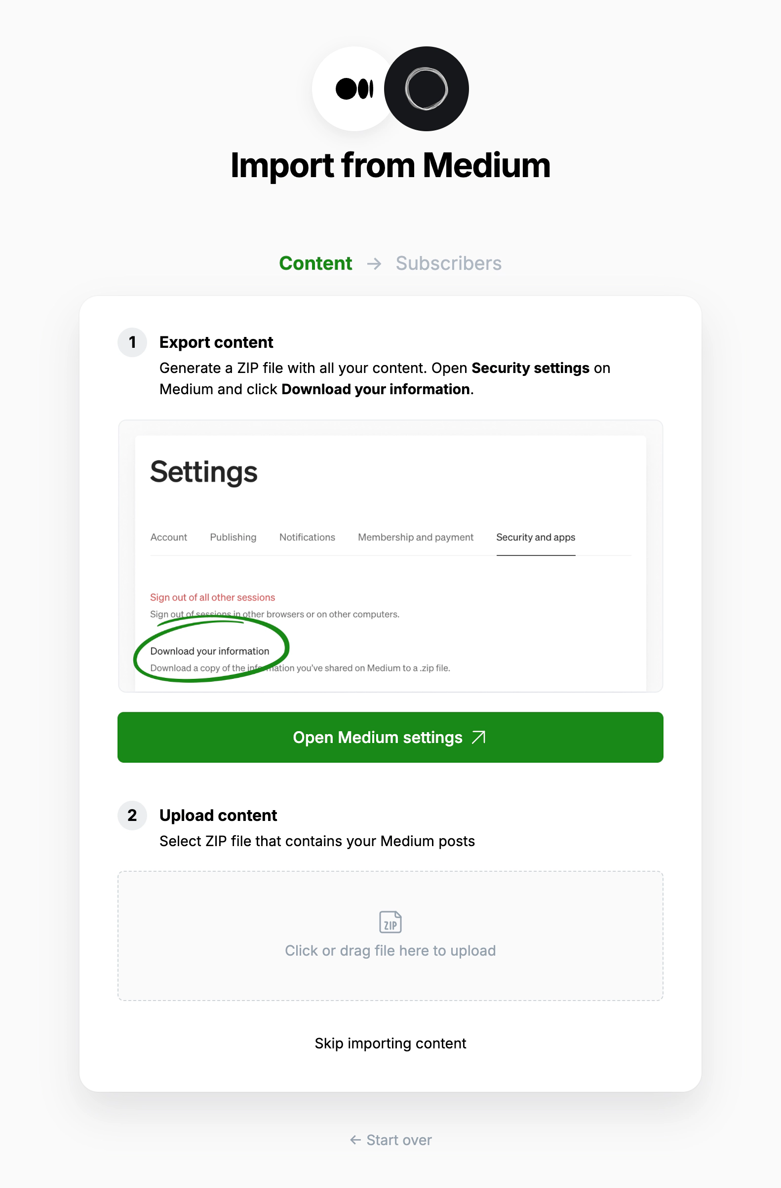 Migration Tools