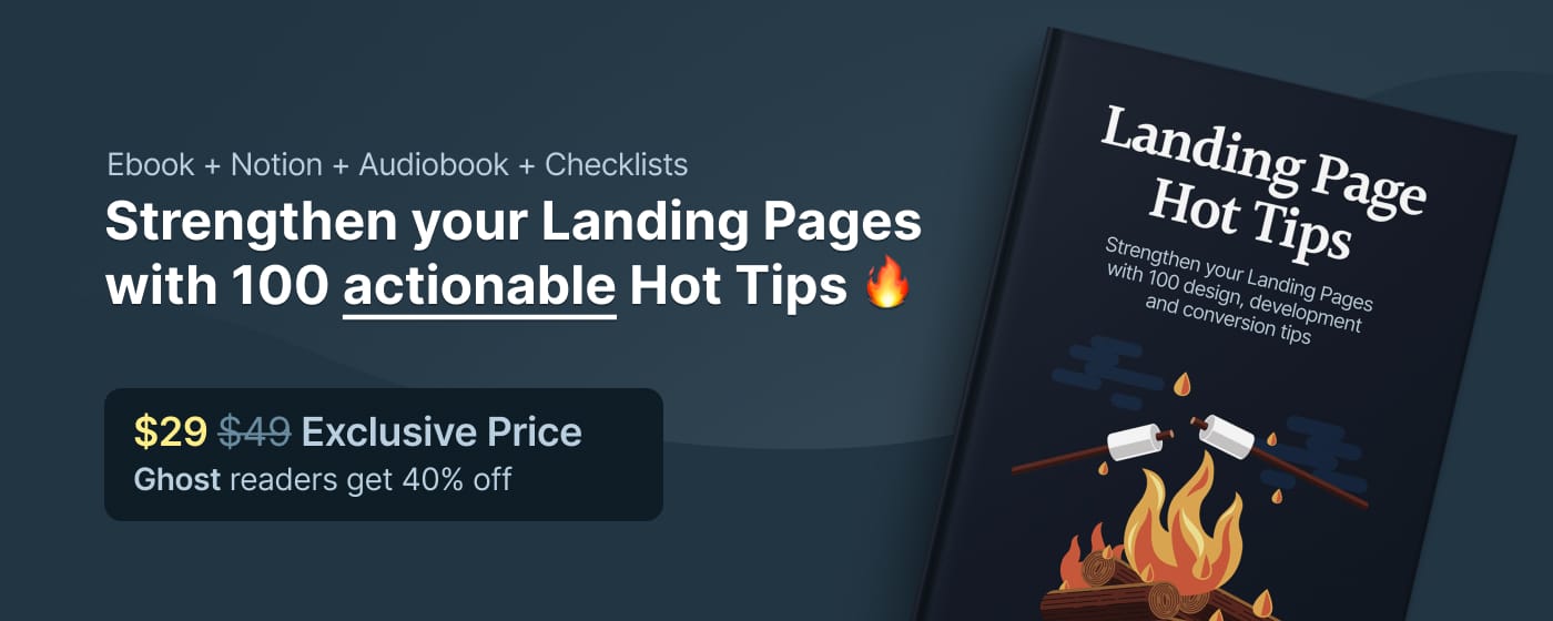 Landing Page Hot Tips ebook download