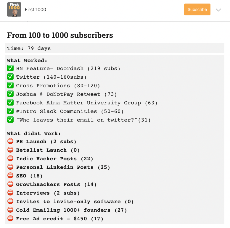 How to Get 1,000 Subscribers on  (Fast and Free)