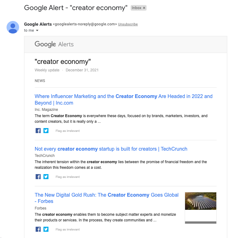 what are google alerts