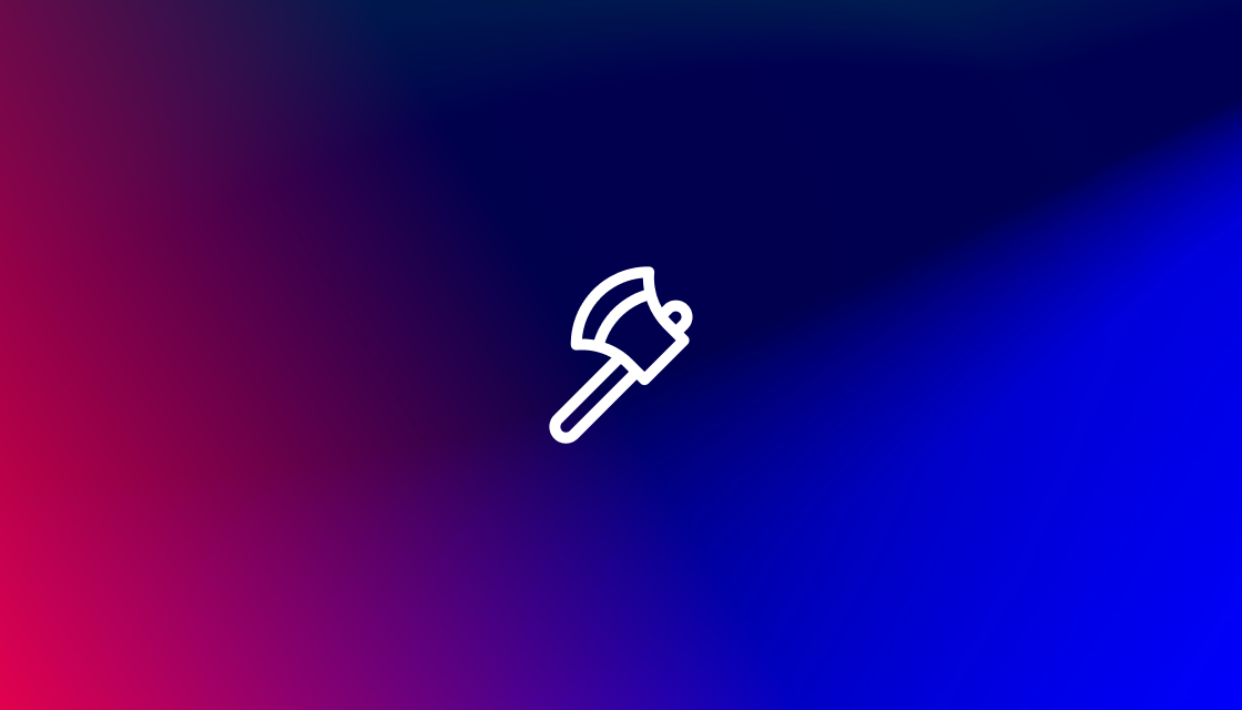 axe icon gradient