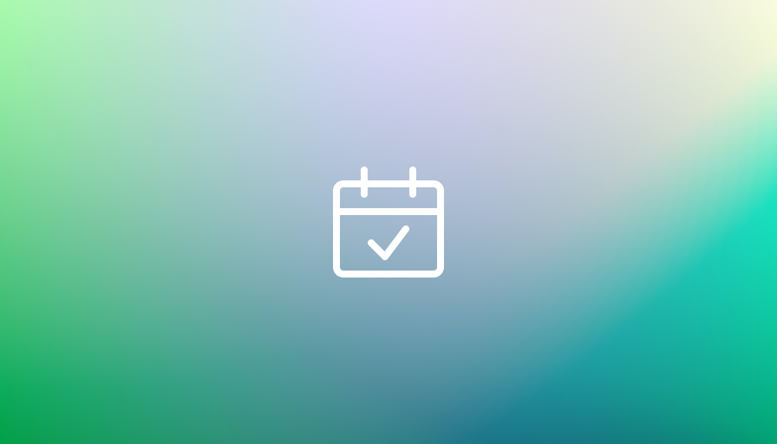 calendar icon with gradient