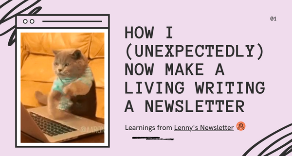 #122 — Making a living from a newsletter